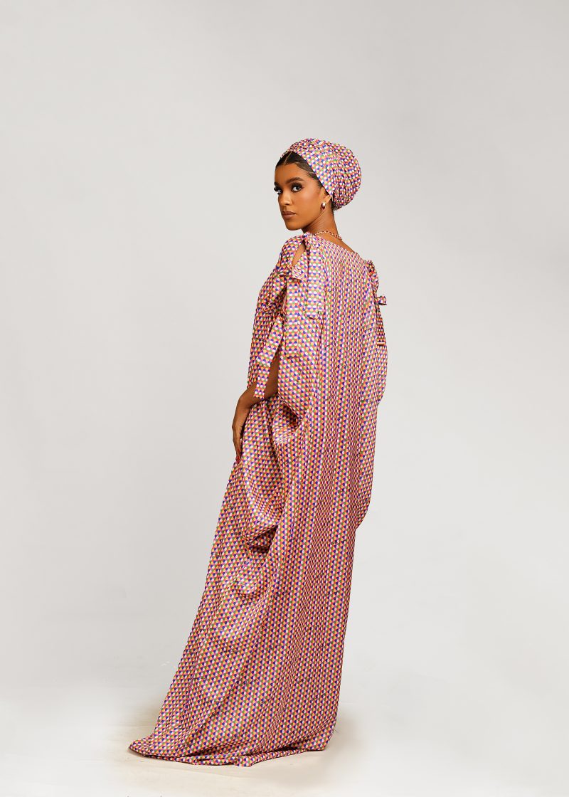 Aisha Boubou (Multicolored Polka Dot Print) - Image 2