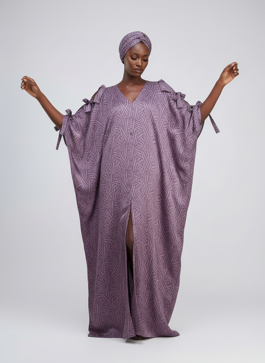 Arike Satin Boubou - Image 2