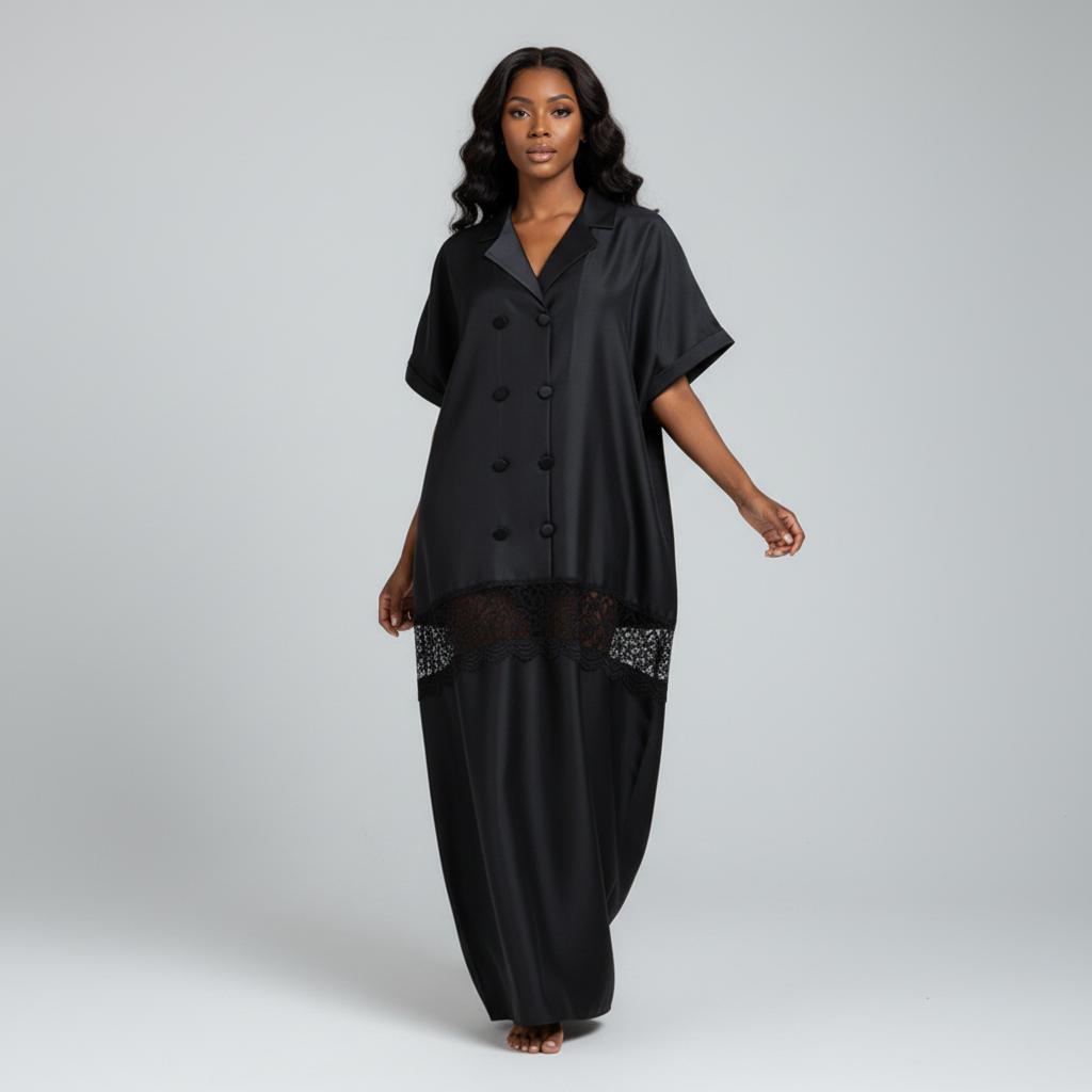 Zuri Boubou (Black Mikado) - Image 3