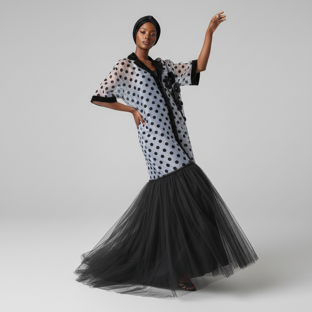 Cici Polka Dot Dress - Image 3