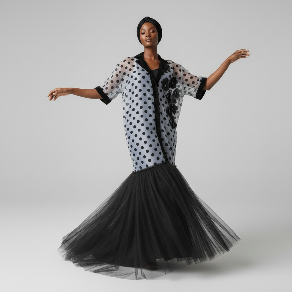 Cici Polka Dot Dress - Image 2