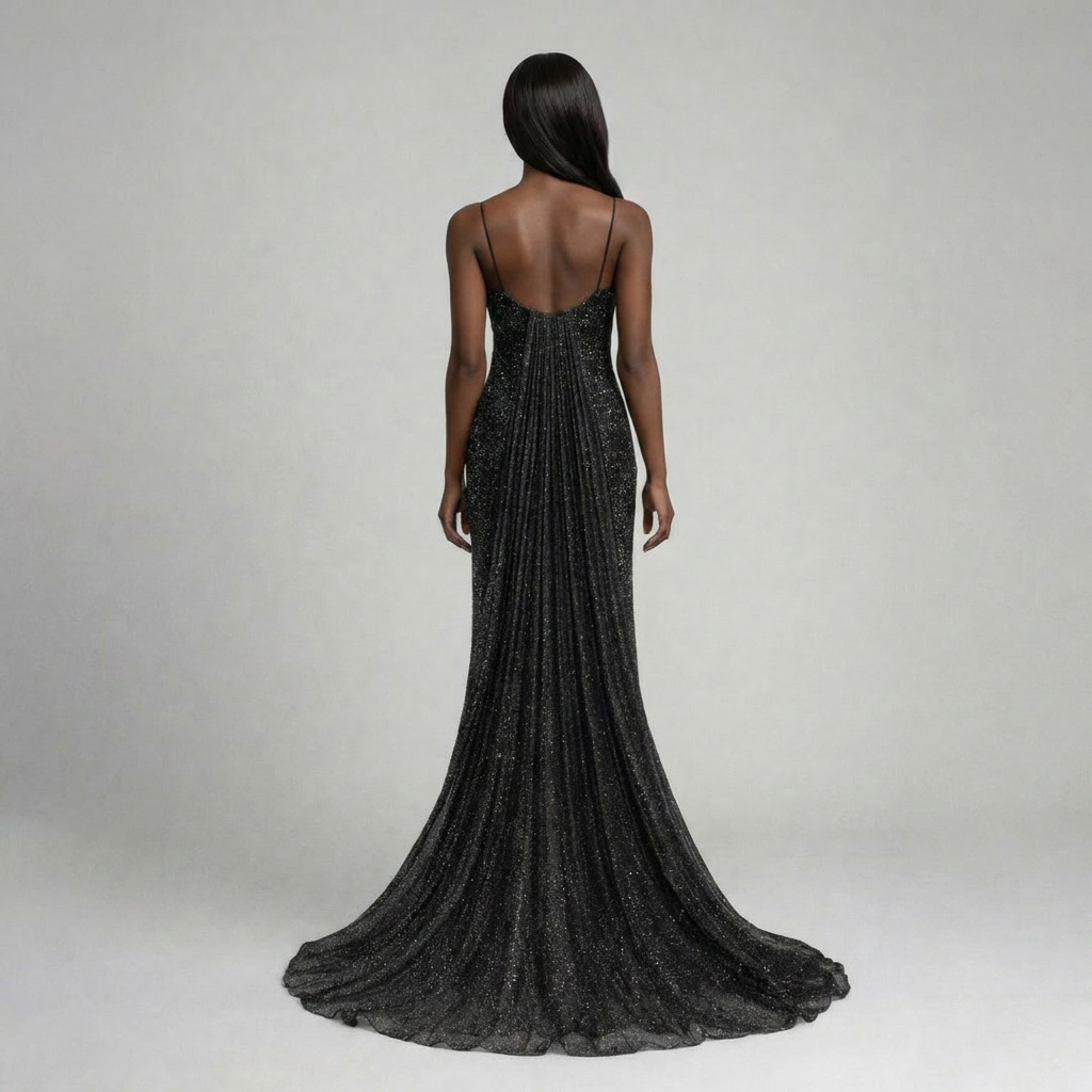 Comfort Evening Dress(Black) - Image 2