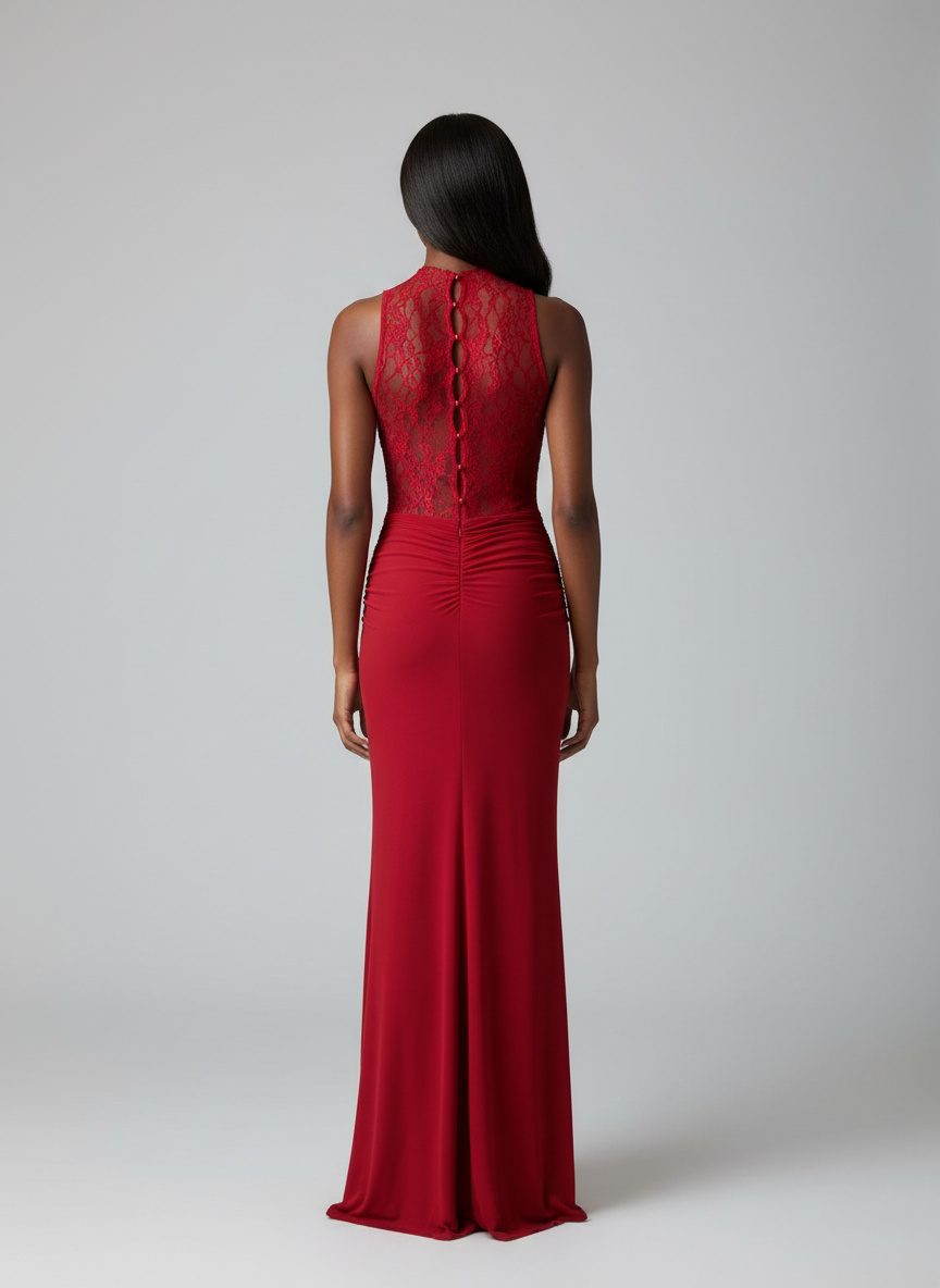 Vivienne Laisy Dress(Red) - Image 2